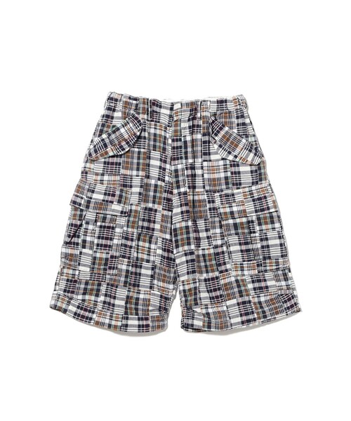 BEAMS PLUS（ビームスプラス）の「Beach 6 Pocket Shorts Patchwork Madras（その他パンツ・メンズ・ネイビー・X-LARGE/LARGE/MEDIUM/SMALL）」の13枚目の写真