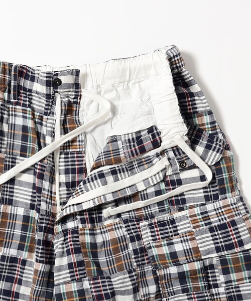 BEAMS PLUS（ビームスプラス）の「Beach 6 Pocket Shorts Patchwork Madras（その他パンツ・メンズ・ネイビー・X-LARGE/LARGE/MEDIUM/SMALL）」の15枚目の写真