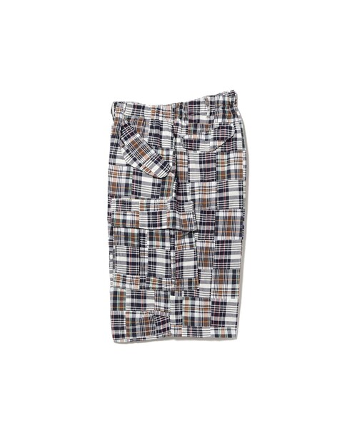 BEAMS PLUS（ビームスプラス）の「Beach 6 Pocket Shorts Patchwork Madras（その他パンツ・メンズ・ネイビー・X-LARGE/LARGE/MEDIUM/SMALL）」の17枚目の写真