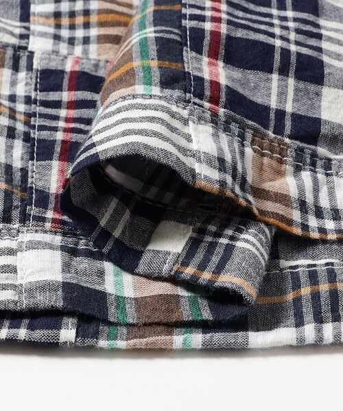 BEAMS PLUS（ビームスプラス）の「Beach 6 Pocket Shorts Patchwork Madras（その他パンツ・メンズ・ネイビー・X-LARGE/LARGE/MEDIUM/SMALL）」の19枚目の写真
