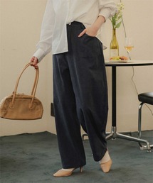ソフトコーデュロイバレルパンツ