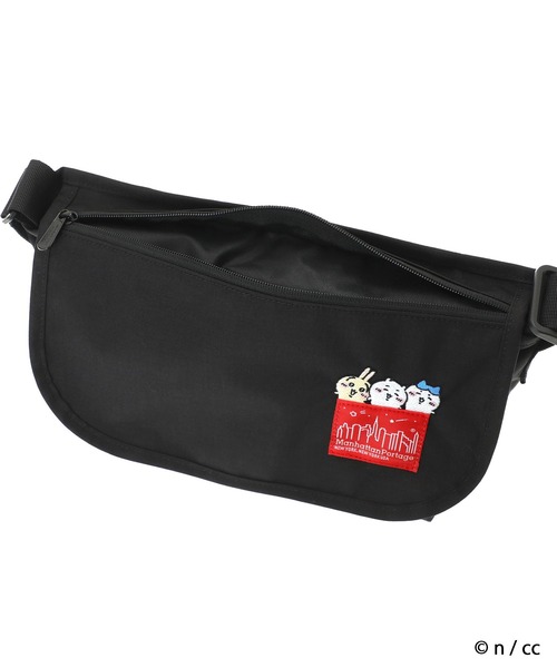 Manhattan Portage（マンハッタンポーテージ）の「NYLON MESSENGER BAG JR (SM) FZP 500D CORDURA CKW26（メッセンジャーバッグ・レディース・ブラック・SMALL）」の7枚目の写真