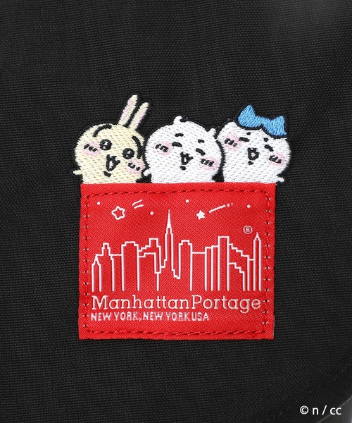 Manhattan Portage（マンハッタンポーテージ）の「NYLON MESSENGER BAG JR (SM) FZP 500D CORDURA CKW26（メッセンジャーバッグ・レディース・ブラック・SMALL）」の9枚目の写真