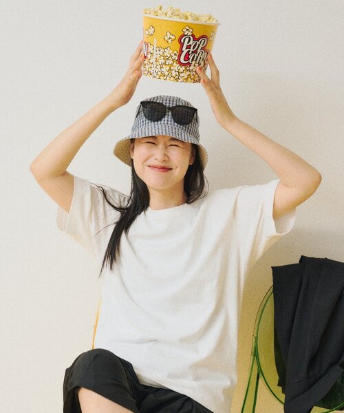 WHIMSIC(ウィムジック)の「【UNISEX/2サイズ展開】SCREEN STARS ガーメントダイTシャツ(Tシャツ/カットソー・メンズ・ブラック/ホワイト/パープル/イエロー・MEDIUM/SMALL)」の1枚目の写真