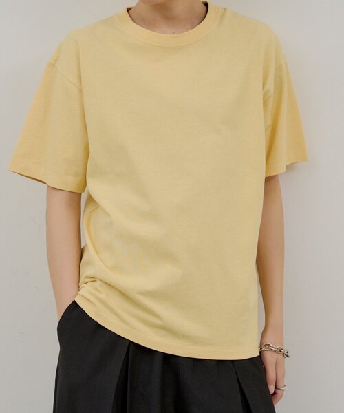 WHIMSIC(ウィムジック)の「【UNISEX/2サイズ展開】SCREEN STARS ガーメントダイTシャツ(Tシャツ/カットソー・メンズ・ブラック/ホワイト/パープル/イエロー・MEDIUM/SMALL)」の4枚目の写真