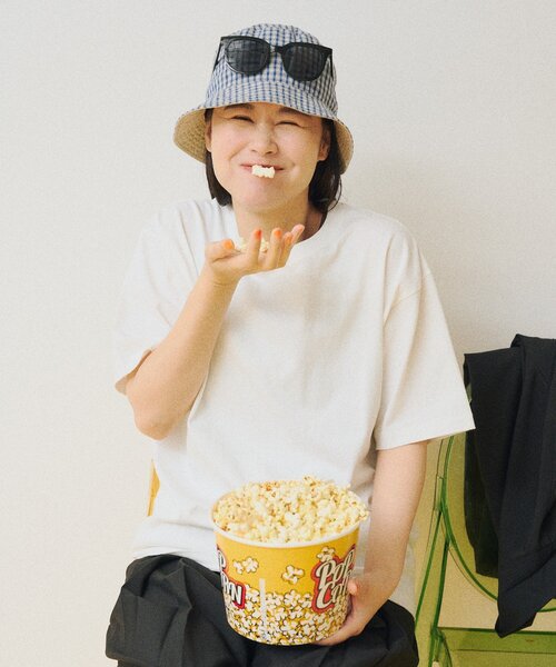 WHIMSIC(ウィムジック)の「【UNISEX/2サイズ展開】SCREEN STARS ガーメントダイTシャツ(Tシャツ/カットソー・メンズ・ブラック/ホワイト/パープル/イエロー・MEDIUM/SMALL)」の7枚目の写真