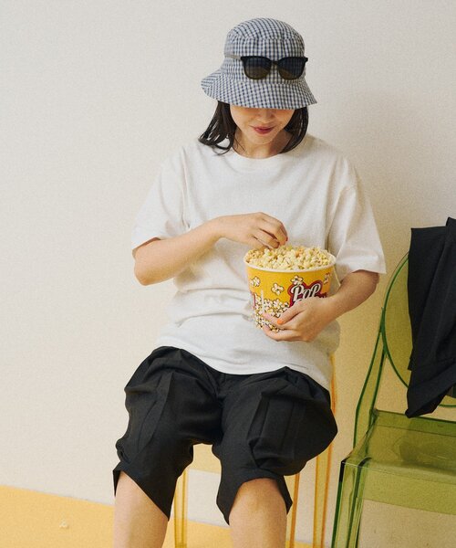 WHIMSIC(ウィムジック)の「【UNISEX/2サイズ展開】SCREEN STARS ガーメントダイTシャツ(Tシャツ/カットソー・メンズ・ブラック/ホワイト/パープル/イエロー・MEDIUM/SMALL)」の9枚目の写真
