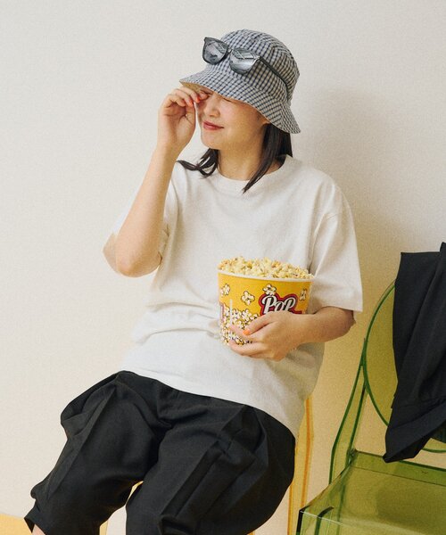 WHIMSIC(ウィムジック)の「【UNISEX/2サイズ展開】SCREEN STARS ガーメントダイTシャツ(Tシャツ/カットソー・メンズ・ブラック/ホワイト/パープル/イエロー・MEDIUM/SMALL)」の10枚目の写真