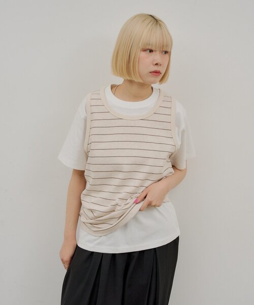 WHIMSIC(ウィムジック)の「【UNISEX/2サイズ展開】SCREEN STARS ガーメントダイTシャツ(Tシャツ/カットソー・メンズ・ブラック/ホワイト/パープル/イエロー・MEDIUM/SMALL)」の16枚目の写真