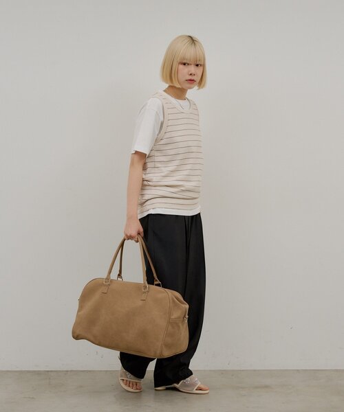 WHIMSIC(ウィムジック)の「【UNISEX/2サイズ展開】SCREEN STARS ガーメントダイTシャツ(Tシャツ/カットソー・メンズ・ブラック/ホワイト/パープル/イエロー・MEDIUM/SMALL)」の17枚目の写真