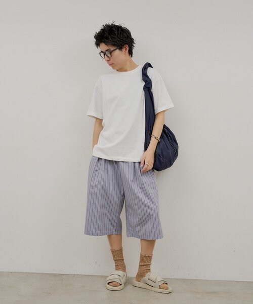 WHIMSIC(ウィムジック)の「【UNISEX/2サイズ展開】SCREEN STARS ガーメントダイTシャツ(Tシャツ/カットソー・メンズ・ブラック/ホワイト/パープル/イエロー・MEDIUM/SMALL)」の22枚目の写真