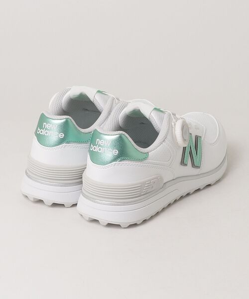 New Balance Golf(ニューバランスゴルフ)の「【GOLF】574 v4 SL Boa(R)(その他シューズ・レディース・ホワイト×ピンク/ホワイト系その他・22.5cm/24.0cm/23.5cm/23.0cm/24.5cm/25.5cm/25.0cm)」の8枚目の写真