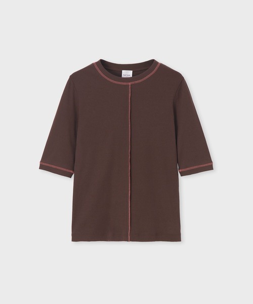 コントラストステッチ 半袖カットソー / 265028 J290（Tシャツ