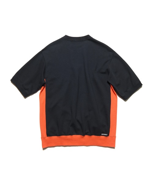 SOPHNET.(ソフネット)の「SIDE POCKET S/S CREWNECK SWEAT(スウェット・メンズ・ブラック/ホワイト/グレー・1/2/3/4)」の5枚目の写真