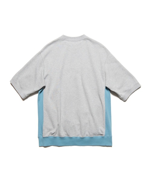 SOPHNET.(ソフネット)の「SIDE POCKET S/S CREWNECK SWEAT(スウェット・メンズ・ブラック/ホワイト/グレー・1/2/3/4)」の8枚目の写真