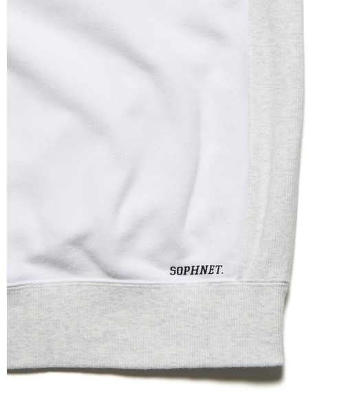 SOPHNET.(ソフネット)の「SIDE POCKET S/S CREWNECK SWEAT(スウェット・メンズ・ブラック/ホワイト/グレー・1/2/3/4)」の13枚目の写真