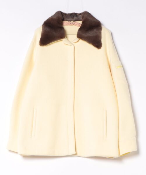 Abahouse Devinette　スタンドカラーショートコート Abahouse Devinette｜アバハウス ドゥヴィネットのステンカラーコート