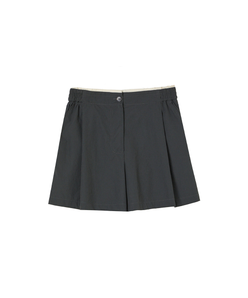 LAP(ラップ)の「配色ナイロンバックバンディングショートパンツ AS2WP560(その他パンツ・レディース・チャコールグレー/ベージュ・SMALL/MEDIUM)」の3枚目の写真