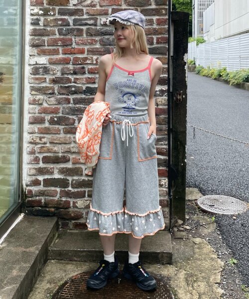 HELLO.SANFRANCISCO(ハローサンフランシスコ)の「【HELLO.SANFRANCISCO】アソート柄カップ付キャミ(キャミソール・レディース・イエロー/ピンク/グリーン・ONE SIZE)」の21枚目の写真