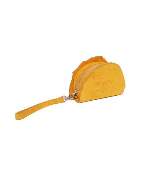 APE HEAD SUEDE EMBOSSED POUCH（ポーチ）｜A BATHING APE（ア