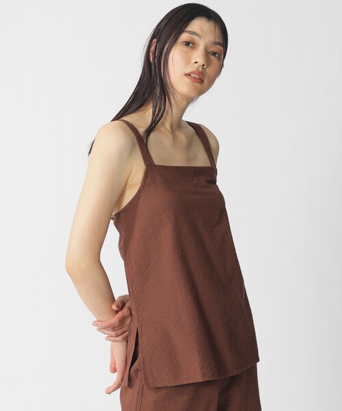 ECOALF（エコアルフ）の「ARIA シャツ / ARIA SHIRT WOMAN（シャツ/ブラウス・レディース・ブルー系その他2/ブラウン系その他4/ダークネイビー・M/S）」の5枚目の写真