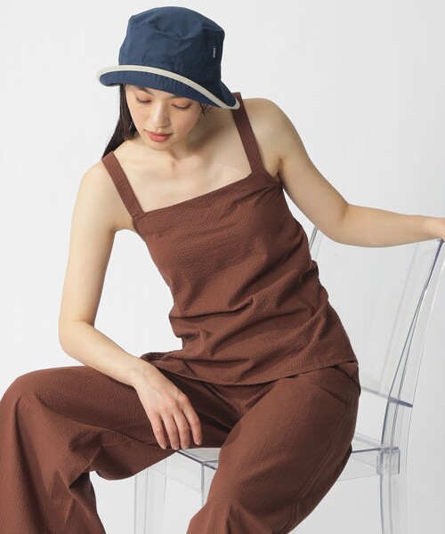 ECOALF（エコアルフ）の「ARIA シャツ / ARIA SHIRT WOMAN（シャツ/ブラウス・レディース・ブルー系その他2/ブラウン系その他4/ダークネイビー・M/S）」の6枚目の写真