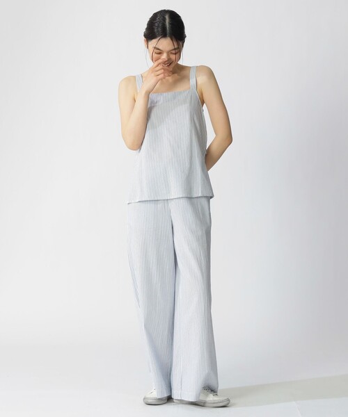 ECOALF（エコアルフ）の「ARIA シャツ / ARIA SHIRT WOMAN（シャツ/ブラウス・レディース・ブルー系その他2/ブラウン系その他4/ダークネイビー・M/S）」の9枚目の写真