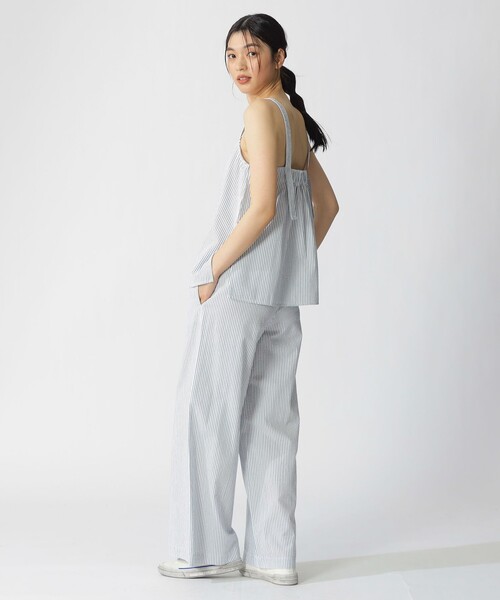 ECOALF（エコアルフ）の「ARIA シャツ / ARIA SHIRT WOMAN（シャツ/ブラウス・レディース・ブルー系その他2/ブラウン系その他4/ダークネイビー・M/S）」の11枚目の写真