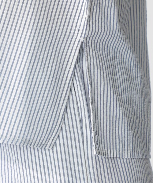 ECOALF（エコアルフ）の「ARIA シャツ / ARIA SHIRT WOMAN（シャツ/ブラウス・レディース・ブルー系その他2/ブラウン系その他4/ダークネイビー・M/S）」の21枚目の写真