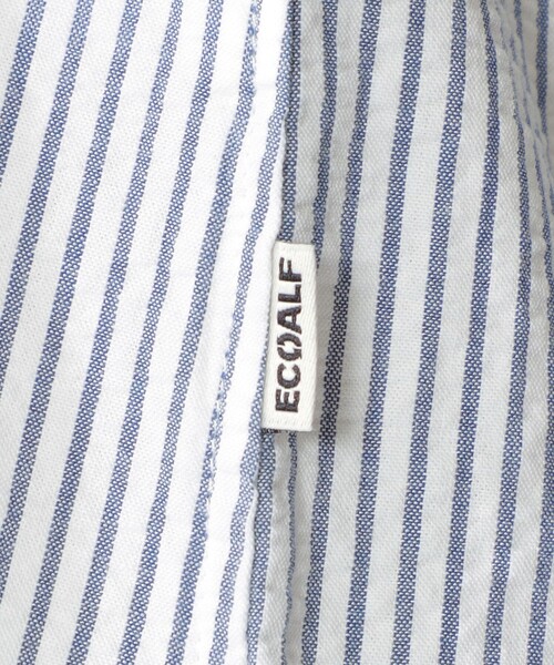 ECOALF（エコアルフ）の「ARIA シャツ / ARIA SHIRT WOMAN（シャツ/ブラウス・レディース・ブルー系その他2/ブラウン系その他4/ダークネイビー・M/S）」の22枚目の写真
