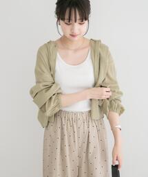 ITEMS URBANRESEARCH | フードクロップドワッシャーシャツ(シャツ/ブラウス)