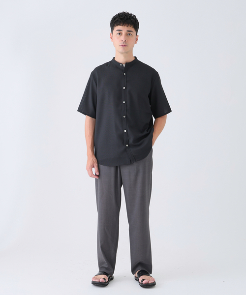 EDIFICE(エディフィス)の「ウール リラックスパンツ(スラックス・メンズ・ブラック/グレー/ベージュ・MEDIUM/LARGE/SMALL)」の12枚目の写真