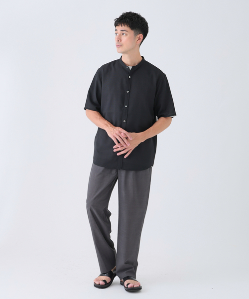 EDIFICE(エディフィス)の「ウール リラックスパンツ(スラックス・メンズ・ブラック/グレー/ベージュ・MEDIUM/LARGE/SMALL)」の13枚目の写真