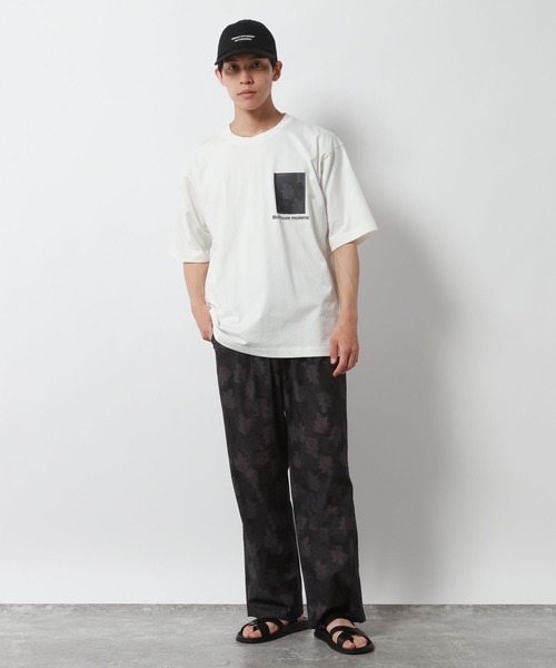 GLOBAL WORK(グローバルワーク)の「ミュルーズモダン Tシャツ/半袖/1042992(Tシャツ/カットソー・メンズ・その他1/ホワイト系その他/その他3/その他2・MEDIUM/SMALL/LARGE/X-LARGE)」の20枚目の写真