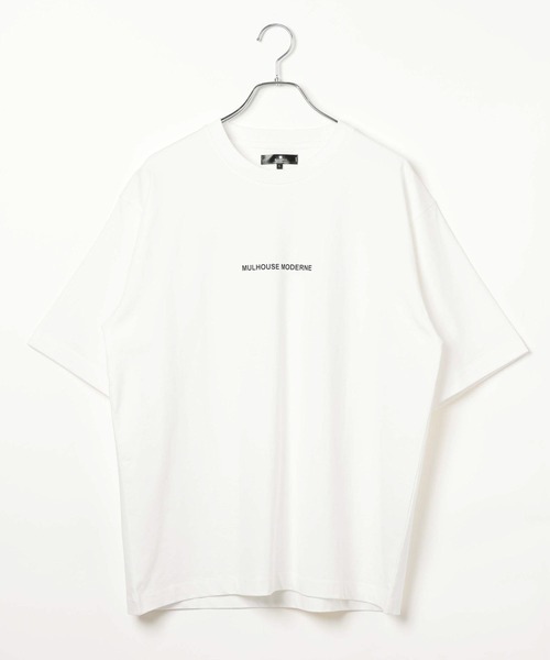 GLOBAL WORK(グローバルワーク)の「ミュルーズモダン Tシャツ/半袖/1042992(Tシャツ/カットソー・メンズ・その他1/ホワイト系その他/その他3/その他2・MEDIUM/SMALL/LARGE/X-LARGE)」の8枚目の写真