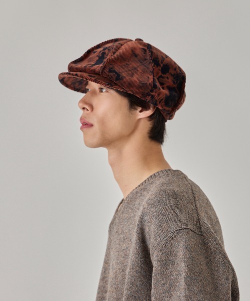 arth(アース)の「arth KAGOZOME Tuck Cas / アース(キャスケット・メンズ・オレンジ/ベージュ・60cm/58cm)」の21枚目の写真