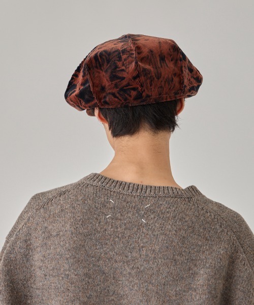 arth(アース)の「arth KAGOZOME Tuck Cas / アース(キャスケット・メンズ・オレンジ/ベージュ・60cm/58cm)」の22枚目の写真