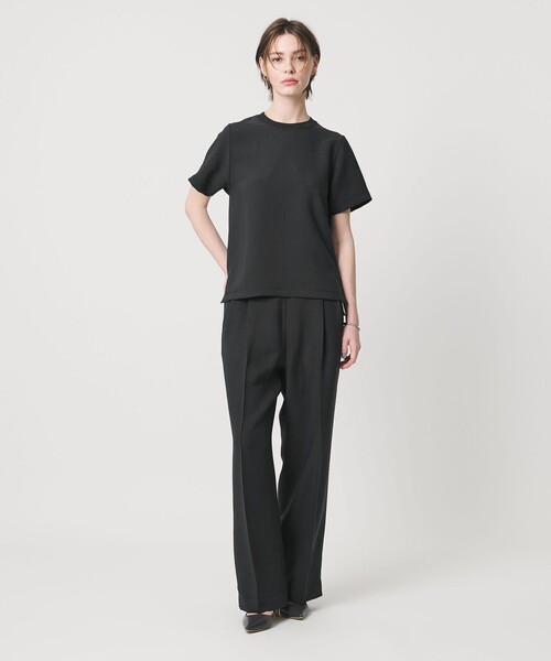 UNITED ARROWS & SONS by DAISUKE OBANA(ユナイテッドアローズアンドサンズバイダイスケオバナ)の「<D.O UNITED ARROWS BY DAISUKE OBANA for WOMEN>Ⅰ CR 2P WIDE PANTS/ワイドパンツ(その他パンツ・レディース・ブラック/ネイビー/ダークグレー・M/S)」の5枚目の写真
