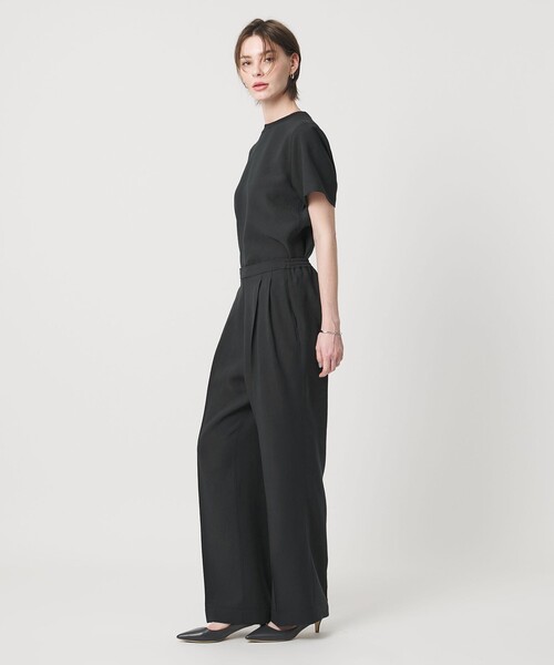 UNITED ARROWS & SONS by DAISUKE OBANA(ユナイテッドアローズアンドサンズバイダイスケオバナ)の「<D.O UNITED ARROWS BY DAISUKE OBANA for WOMEN>Ⅰ CR 2P WIDE PANTS/ワイドパンツ(その他パンツ・レディース・ブラック/ネイビー/ダークグレー・M/S)」の6枚目の写真