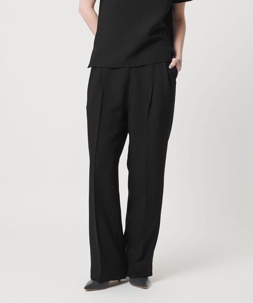 UNITED ARROWS & SONS by DAISUKE OBANA(ユナイテッドアローズアンドサンズバイダイスケオバナ)の「<D.O UNITED ARROWS BY DAISUKE OBANA for WOMEN>Ⅰ CR 2P WIDE PANTS/ワイドパンツ(その他パンツ・レディース・ブラック/ネイビー/ダークグレー・M/S)」の7枚目の写真