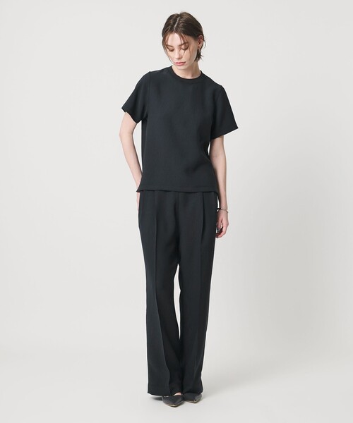 UNITED ARROWS & SONS by DAISUKE OBANA(ユナイテッドアローズアンドサンズバイダイスケオバナ)の「<D.O UNITED ARROWS BY DAISUKE OBANA for WOMEN>Ⅰ CR 2P WIDE PANTS/ワイドパンツ(その他パンツ・レディース・ブラック/ネイビー/ダークグレー・M/S)」の11枚目の写真