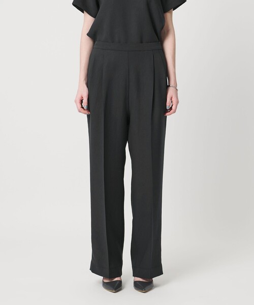 UNITED ARROWS & SONS by DAISUKE OBANA(ユナイテッドアローズアンドサンズバイダイスケオバナ)の「<D.O UNITED ARROWS BY DAISUKE OBANA for WOMEN>Ⅰ CR 2P WIDE PANTS/ワイドパンツ(その他パンツ・レディース・ブラック/ネイビー/ダークグレー・M/S)」の12枚目の写真