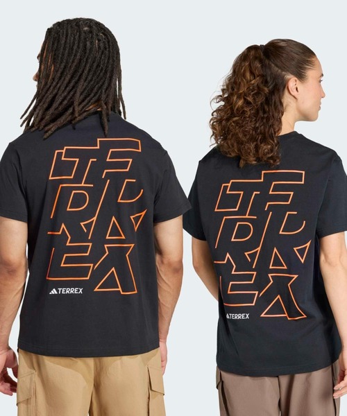 adidas（アディダス）の「テレックス シグネチャー AOP グラフィックTシャツ / アディダス adidas（Tシャツ/カットソー・メンズ・ブラック・LARGE/SMALL/MEDIUM）」の2枚目の写真