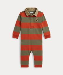 POLO RALPH LAUREN CHILDRENSWEAR（ポロ ラルフ ローレン チルドレンズウェア）の「Polo ベア コットン ラグビー カバーオール（その他ベビーウェア）」