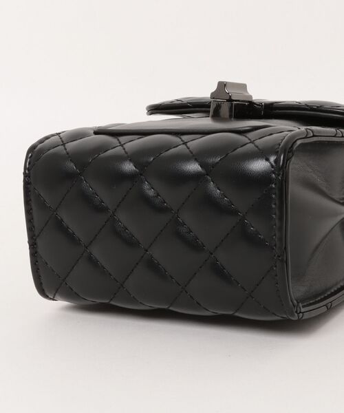Burner(バーナー)の「【Leathen Leather(レーセンレザー)】キルティング チェーンミニショルダーバッグ lea-shbag-15-26(ショルダーバッグ・メンズ・ブラック・FREE)」の3枚目の写真