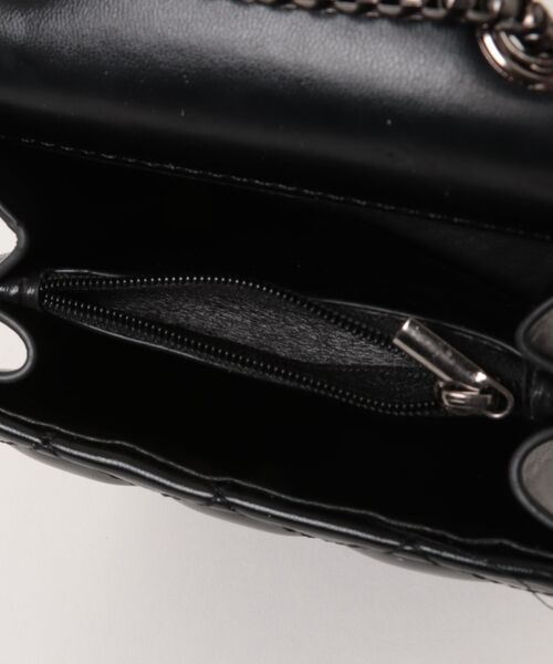 Burner(バーナー)の「【Leathen Leather(レーセンレザー)】キルティング チェーンミニショルダーバッグ lea-shbag-15-26(ショルダーバッグ・メンズ・ブラック・FREE)」の4枚目の写真