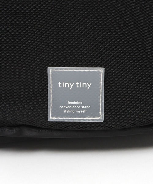 niko and...（ニコアンド）の「フルコンボショルダーバッグ[tiny tiny(ティニーティニー)] / A4サイズ収納可能（ショルダーバッグ・レディース・ブラック・0）」の16枚目の写真