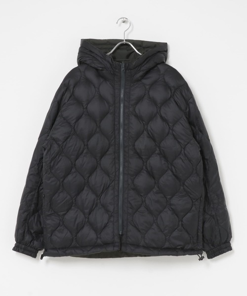 TAION(タイオン)の「『別注』TAION×Sonny Label HOOD DOWN JACKET(ダウンジャケット/コート・メンズ・オリーブ/チャコールグレー/ブラック・MEDIUM/LARGE/X-LARGE)」の5枚目の写真