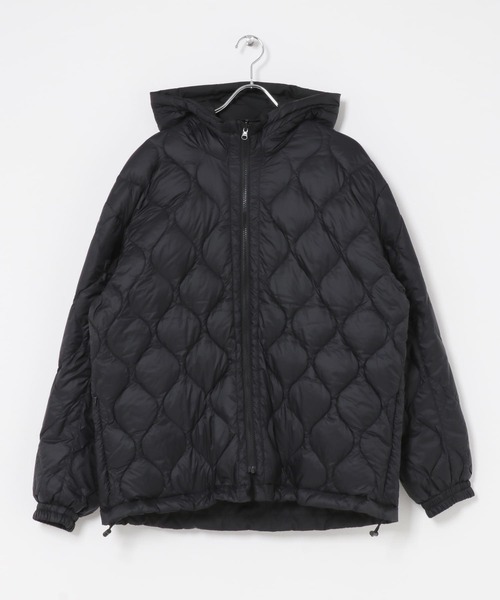 TAION(タイオン)の「『別注』TAION×Sonny Label HOOD DOWN JACKET(ダウンジャケット/コート・メンズ・オリーブ/チャコールグレー/ブラック・MEDIUM/LARGE/X-LARGE)」の9枚目の写真