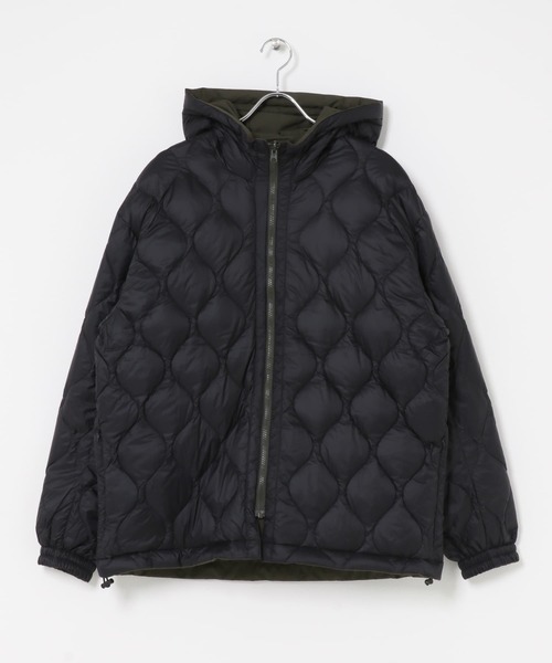 TAION(タイオン)の「『別注』TAION×Sonny Label HOOD DOWN JACKET(ダウンジャケット/コート・メンズ・オリーブ/チャコールグレー/ブラック・MEDIUM/LARGE/X-LARGE)」の7枚目の写真